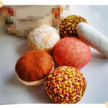 フェルトのドーナツボールの作り方