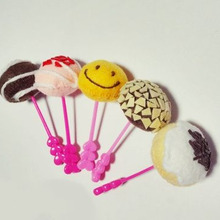 フェルトのケーキポップスの作り方