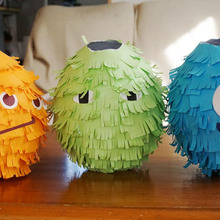 ハロウィンパーティで1番盛り上がる♪ピニャータ作ってみました♪