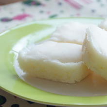 煮切りみりんで作る電子レンジで米粉蒸しパン