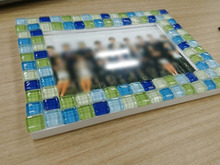 【試してみた】100均♡ダイソーのモザイクタイルでオシャレフレーム♡