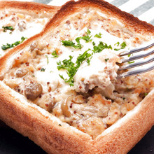 Lコロで簡単マスタードパングラタン