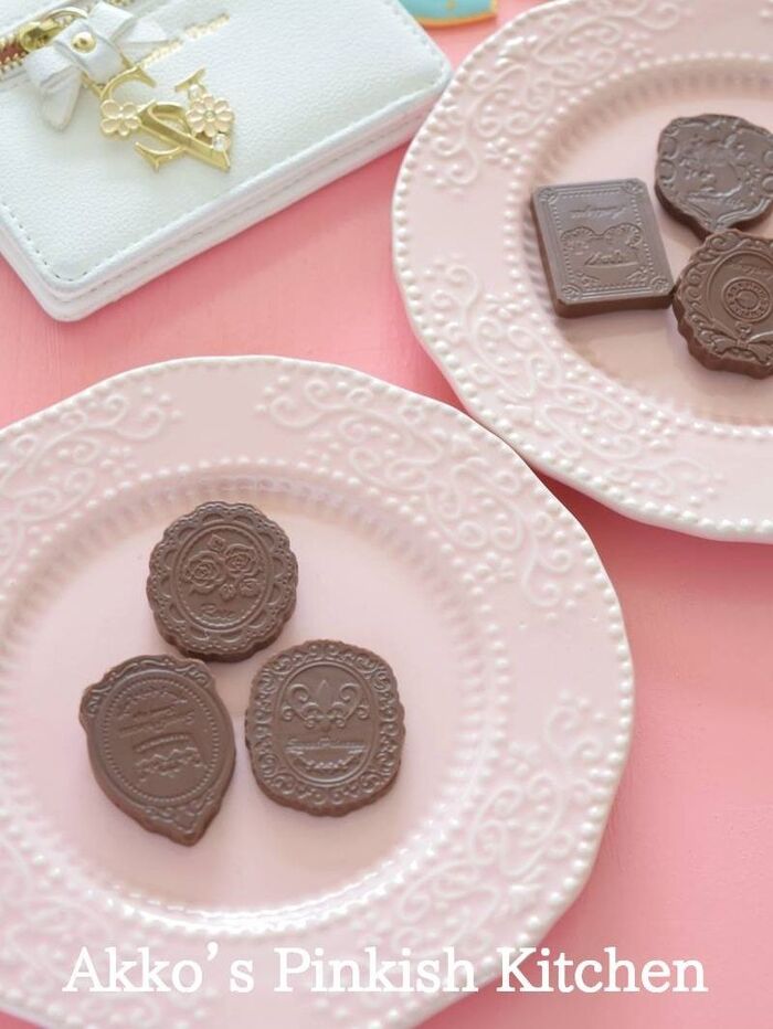 セリアで見つけた型抜きチョコの精巧さにビックリ!