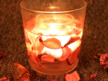 100均ポプリで作るでキャンドルホルダー