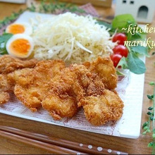 コツは1時間寝かすだけ!やわらかムネ肉でサクサク衣の『チキンカツ』