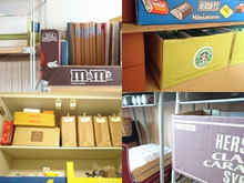 コストコの箱でちょっと楽しく¥0収納