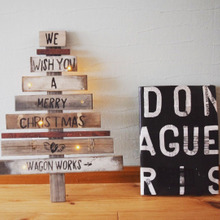 【セリア】電動工具なしで簡単DIY!セリア(100均)すのこでクリスマスツリーを作ろう!