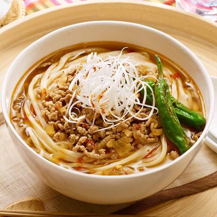 ラーメン好き必見!「勝浦タンタンメン風うどん」