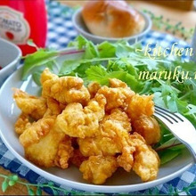 柔らかムネ肉シリーズ♪サクサクジュシーな『カレー衣のとり天』レシピ