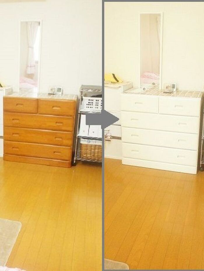 子供部屋ビフォー・アフター★三女の部屋の模様替えとプチDIY