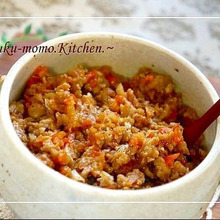 便利な常備菜*鶏ミンチと根菜のコチュ味噌