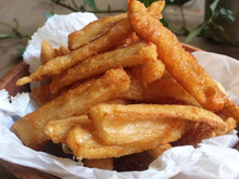 ポテトだけじゃない!フライドれんこん♪