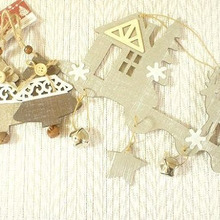 ダイソー★木のぬくもりを感じるナチュラルテイストのクリスマスアイテム