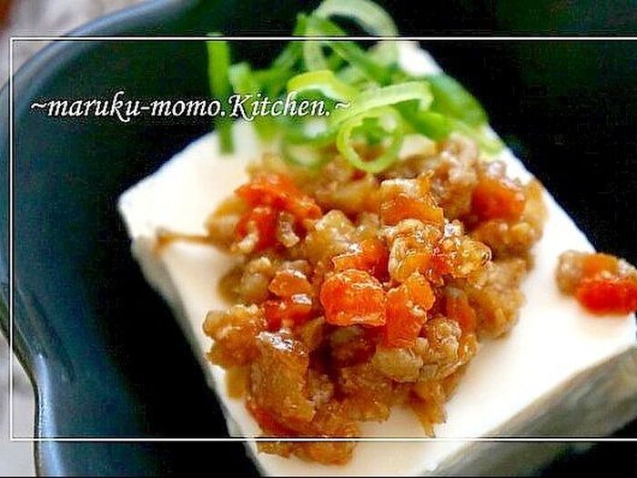 5.お豆腐にも合います^^