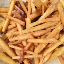 【試してみた】フライドポテト・メープル味。さつまいもで