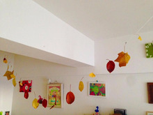 材料費¥0♪落ち葉のガーランド