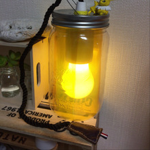 セリア簡単DIY!メイソンジャーライト