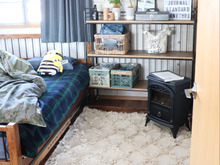 【壁紙DIY】寝室を憧れのコンクリート風にイメチェン