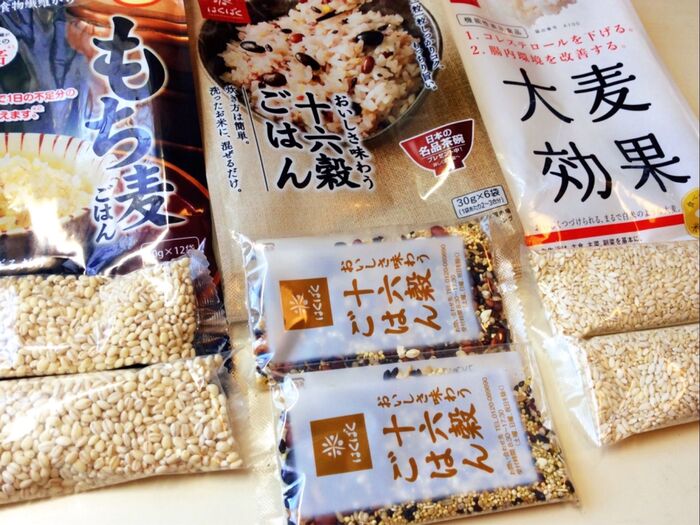 3種の雑穀類を使いました♪