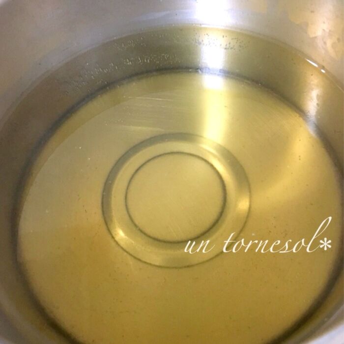 ④酒を飛ばすように加熱して!