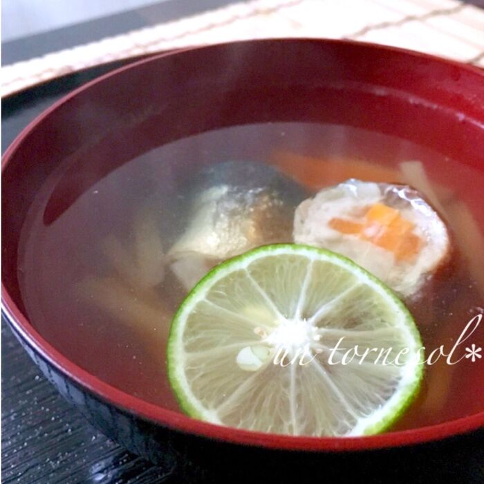 胃腸の働きアップ♪ひと手間プラスで秋を感じて☆焼きサンマのすまし汁