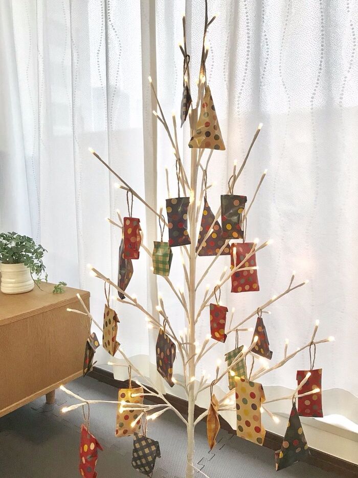 アドベントカレンダー風☆ツリーオーナメント
