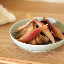 なすと茗荷の甘酢漬け