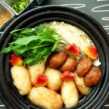 ふわっとじゅわっと揚げとろろ鍋