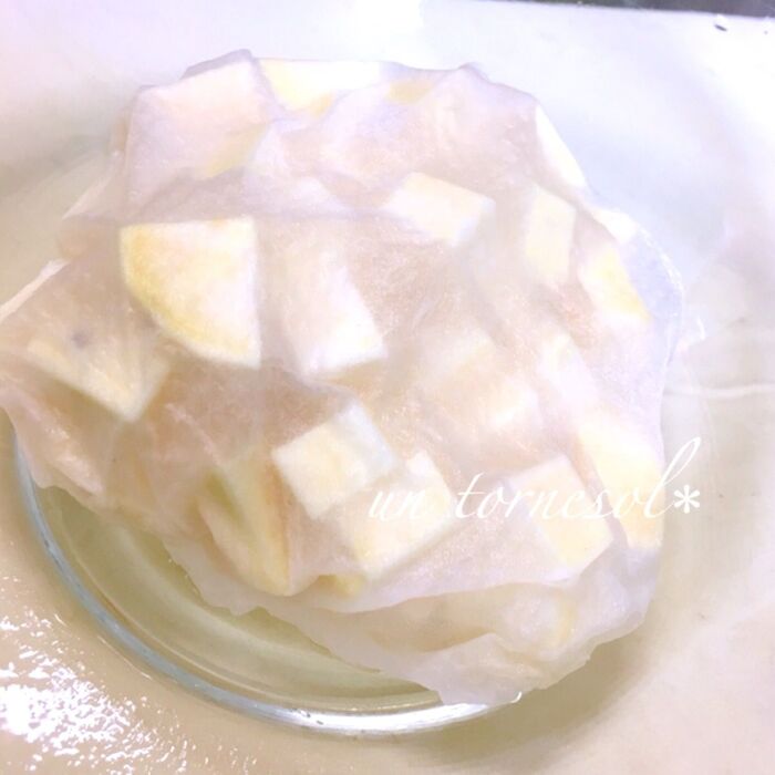 ②潰せるぐらいまで加熱して!