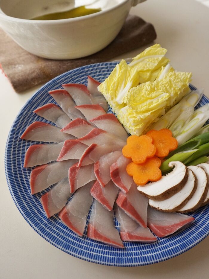 旬のブリを堪能!夫好みのブリしゃぶ鍋