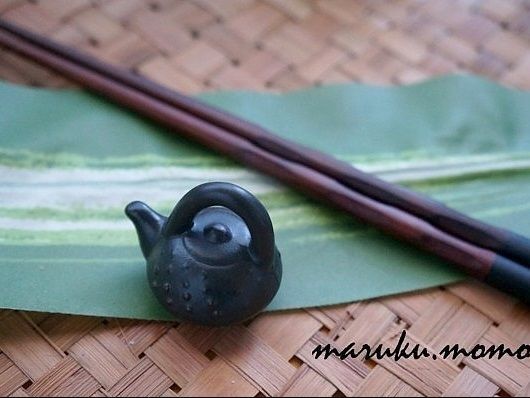 100均ダイソーの南部鉄器風の箸置き!和食に使いたい♪