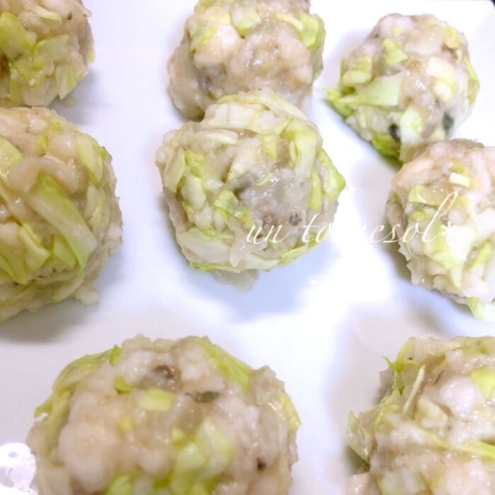 ③一度加熱して形を固めて!