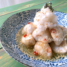 便秘解消効果に☆外はサクッ、中はモチッの揚げだし里芋のおろしかけ