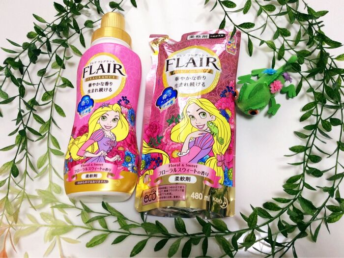 可憐なピンク♡ラプンツェルイメージのフレアフレグランス柔軟剤