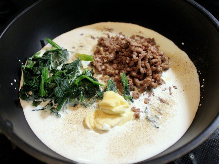 ②クリーム準備