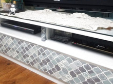 キャンドゥのマステでテレビボードをイメチェン