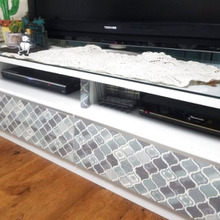 キャンドゥのマステでテレビボードをイメチェン