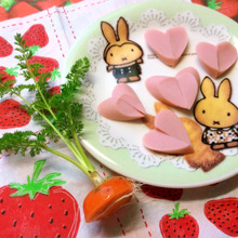 みんな大好き♡ミッフィーちゃん♡クッキーの〜可愛いプレート♡