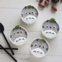 トロトロとろける黒ごまプリンでトトロのプリン