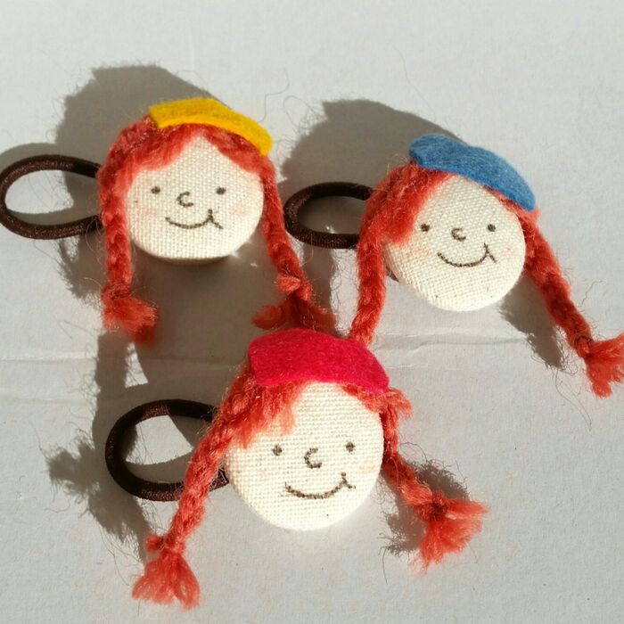 顔を作ります。