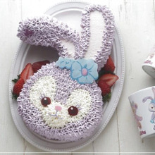 ぬいぐるみみたいな立体キャラケーキの作り方