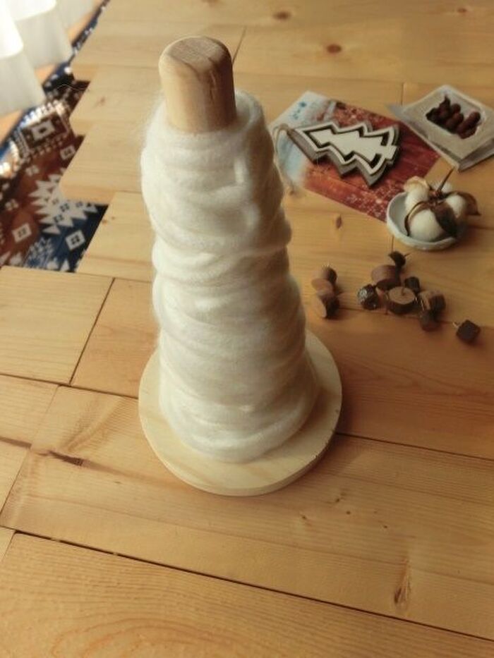 おしいっ!!上部毛糸が少し足りませんでしたぁ~( ̄▽ ̄)