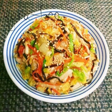 旬の白菜が旨っ!白菜とささみのラーポン中華サラダ