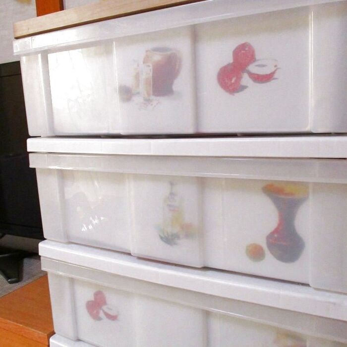 子供がお手伝いしたくなる引出し!⇒格安のキッチンシート活用術♪