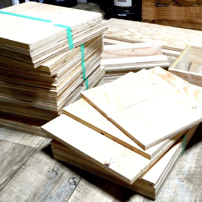 ●基本のキューブBOXを作る(材料)