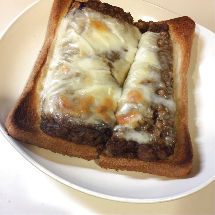 カレーの残り、、からの?