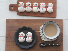 簡単スノーボールでスノーマンボール!?セリア製菓グッズでデコ♪