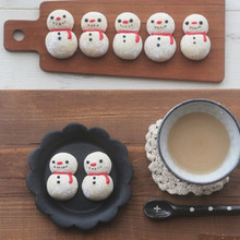 簡単スノーボールでスノーマンボール!?セリア製菓グッズでデコ♪