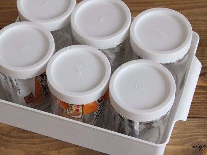 収納もセリアで②