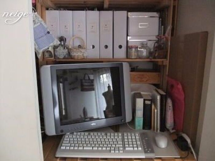 机として使う機能的な押し入れに